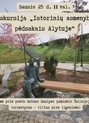 Kviečiame į nemokamą ekskursiją „Istorinių asmenybių pėdsakais Alytuje“