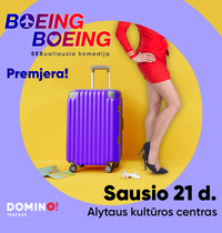 DOMINO teatras | premjera BOEING BOEING