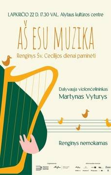 Šv. Cecilijos dienai paminėti koncertas „Aš esu muzika“