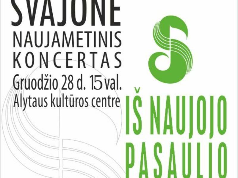 Alytaus muzikos mokyklos simfoninio orkestro „Svajonė“ NAUJAMETIS KONCERTAS