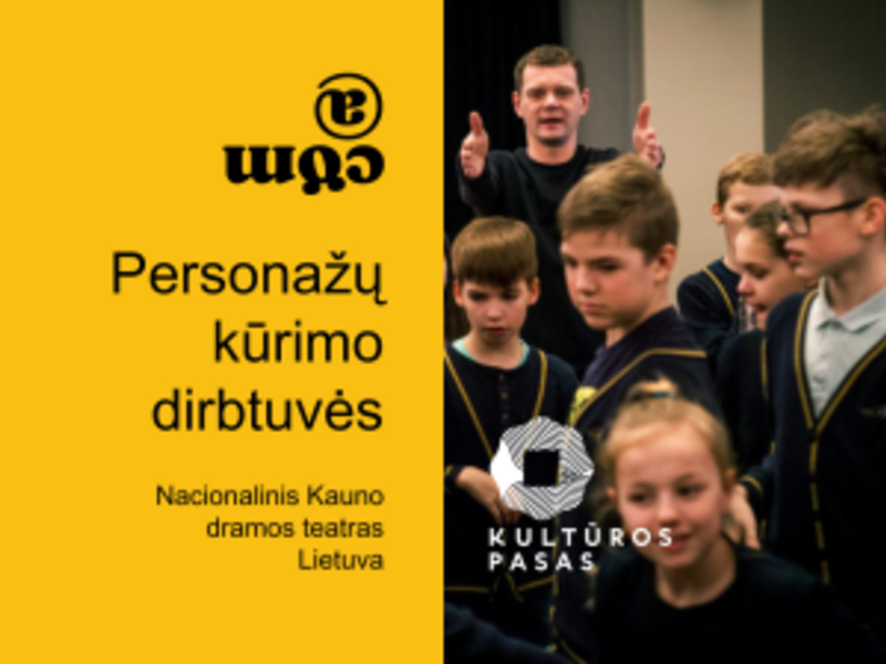 Personažų kūrimo dirbtuvės