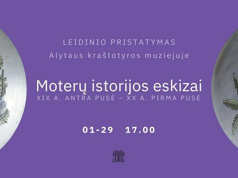 Leidinių „Moterų istorijos eskizai“ pristatymas