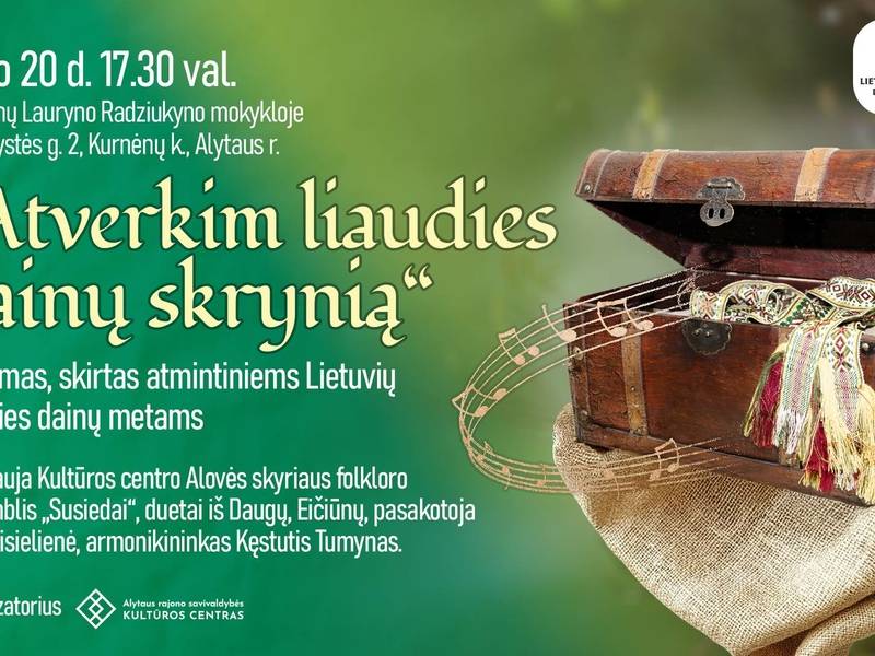 Suėjimas „Atverkim liaudies dainų skrynią“