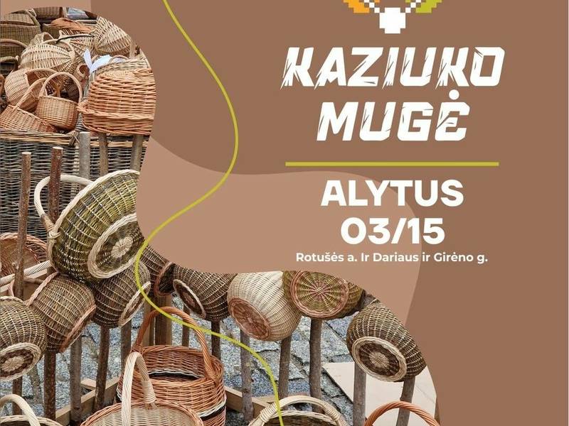 Kaziuko mugė – pavasario šventė Alytuje!