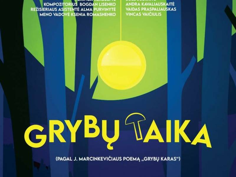 Spektaklis vaikams „Grybų taika“ 